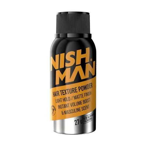 P1 Toz Saç Şekillendirici Dokulu Saçlar için toz wax Metal Ambalaj-27 gr